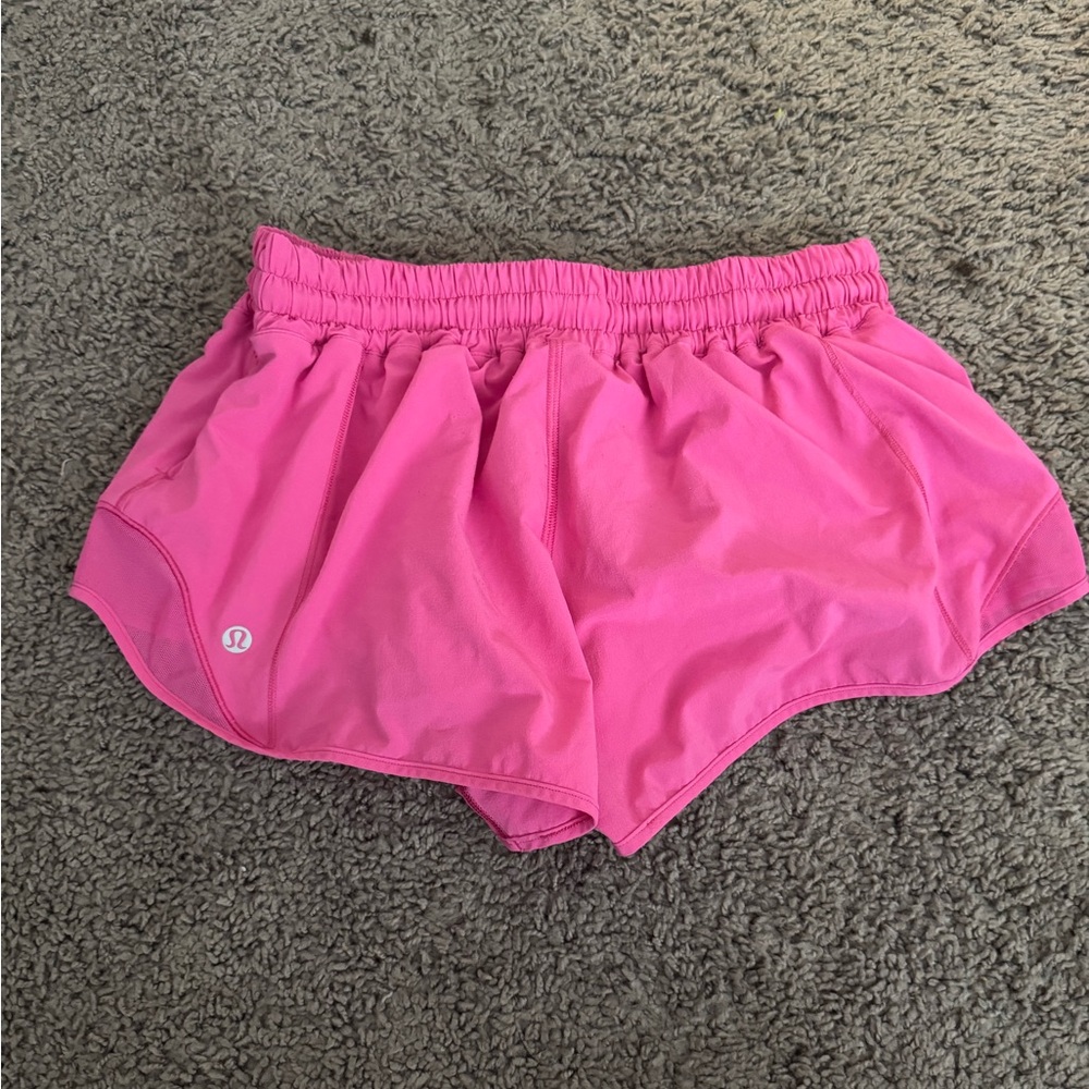 Lululemon Athletica Pink Athletic Shorts